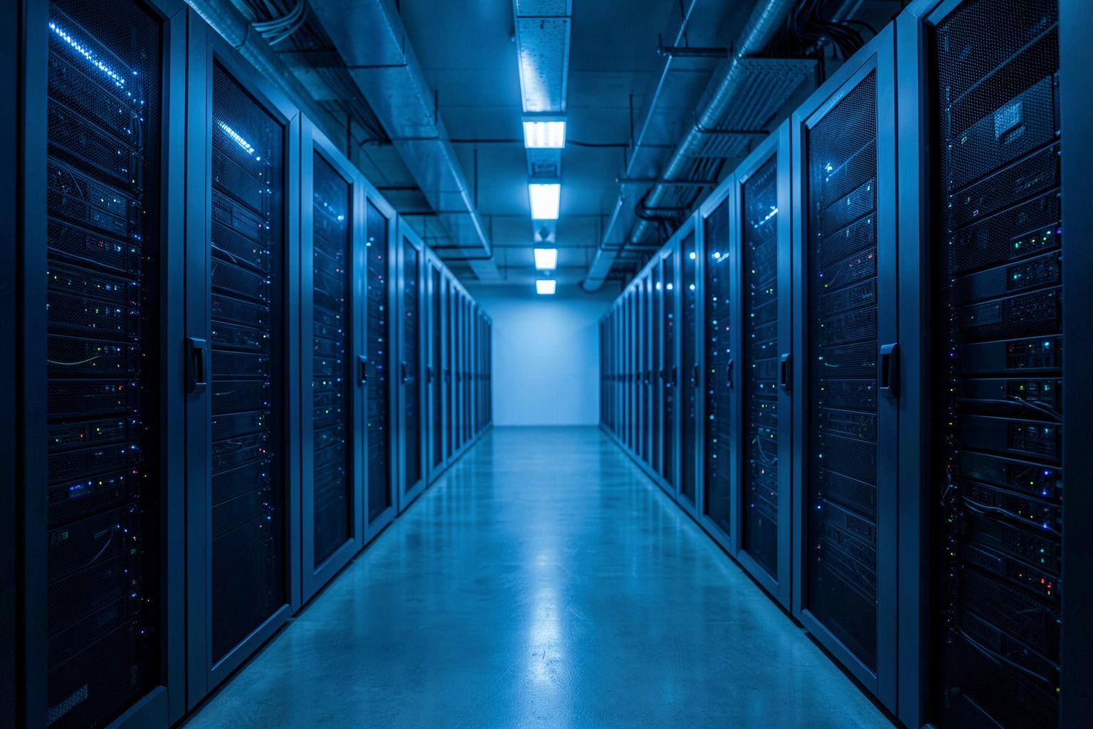 Data Centers environment served by Premier Aircon Systems HVAC systems