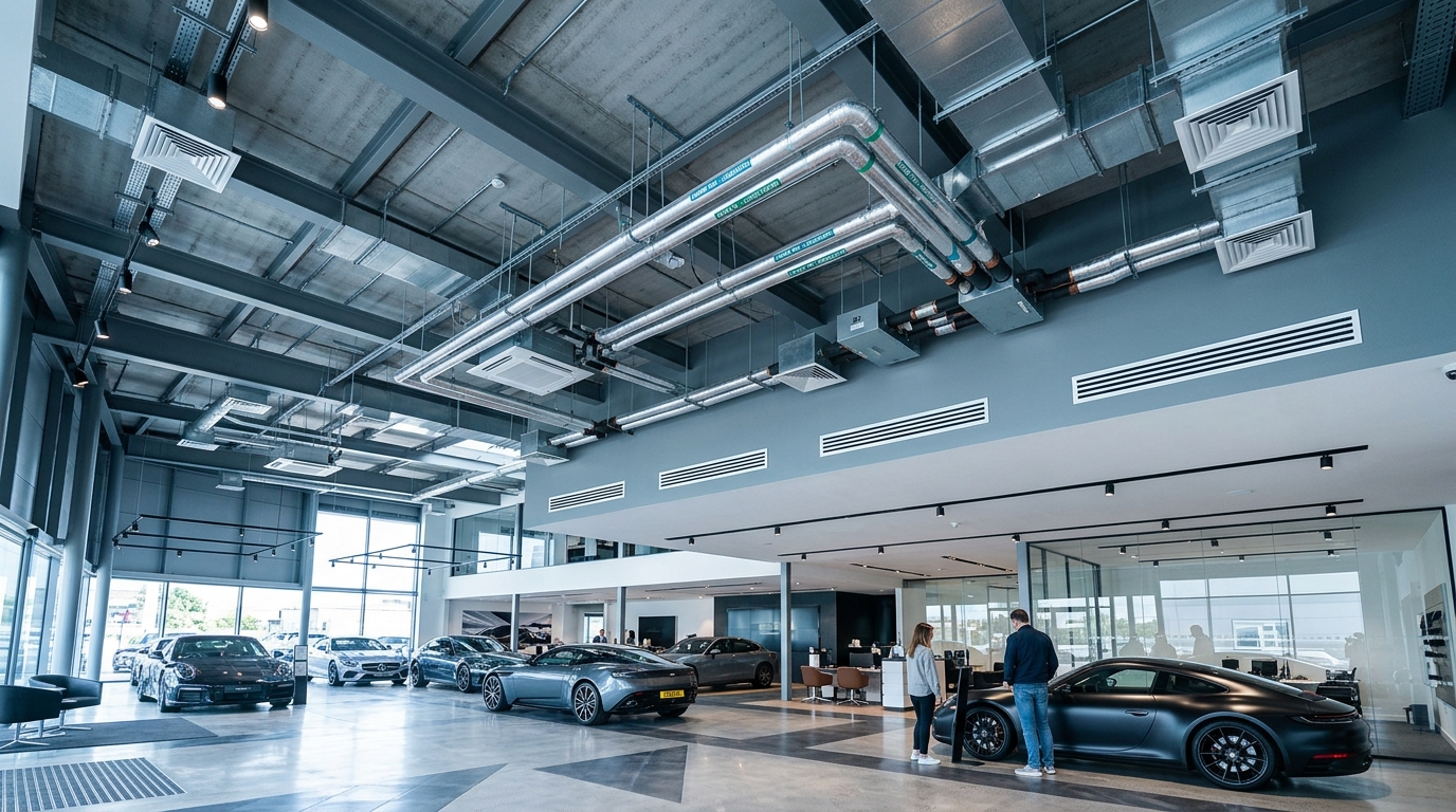 Ductable, VRV & Package Units for Showrooms
